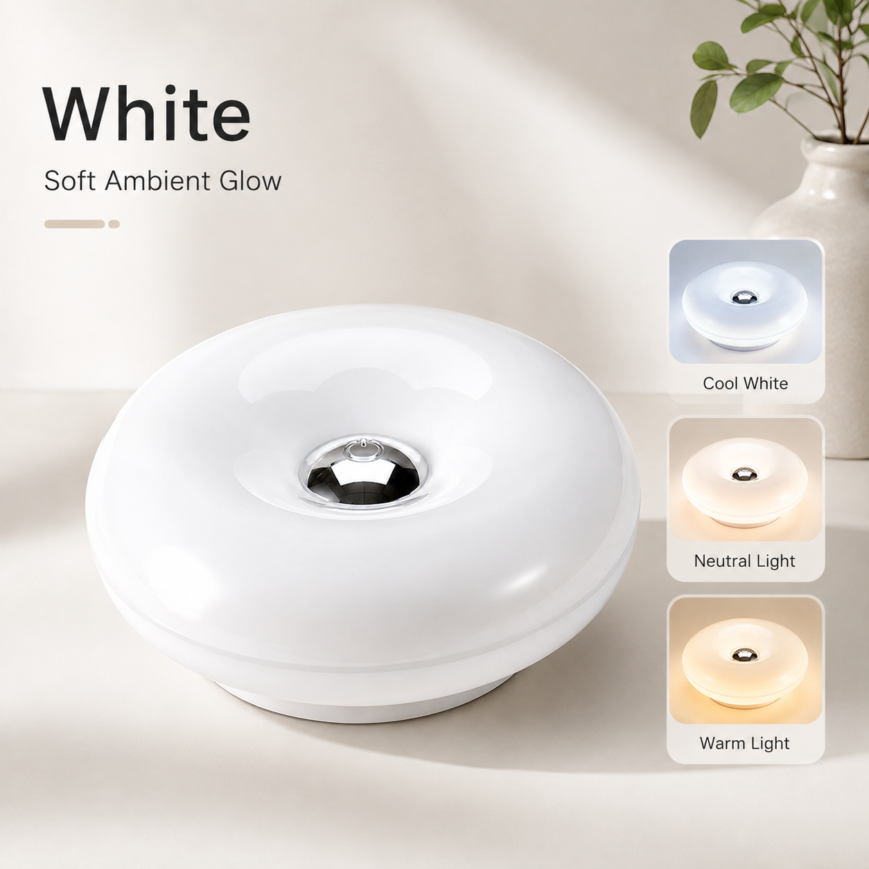💡 Touch Control LED Ambient Light with 3 Color Modes 🛋️