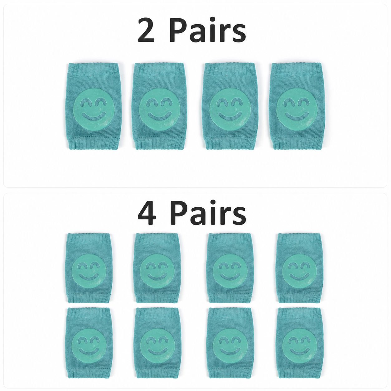 👶 Anti-Slip Baby Crawling Knee Pads – Soft Breathable Knee Protectors for Crawling & First Steps 🛡️