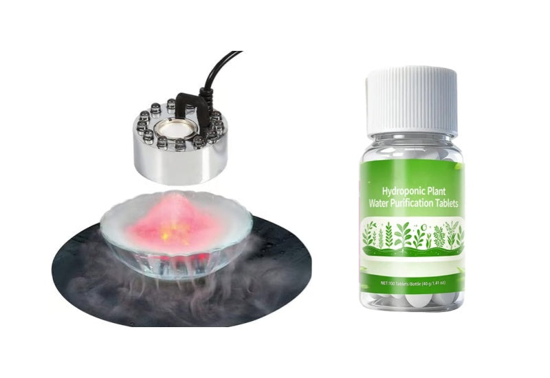 🎃 12 LED Ultrasonic Mist Maker Fogger for Halloween Décor ✨