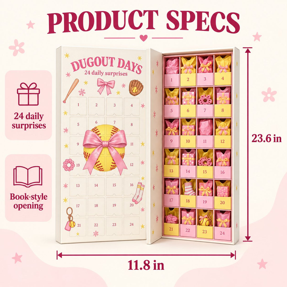 π₯ Softball Girl Advent Calendar