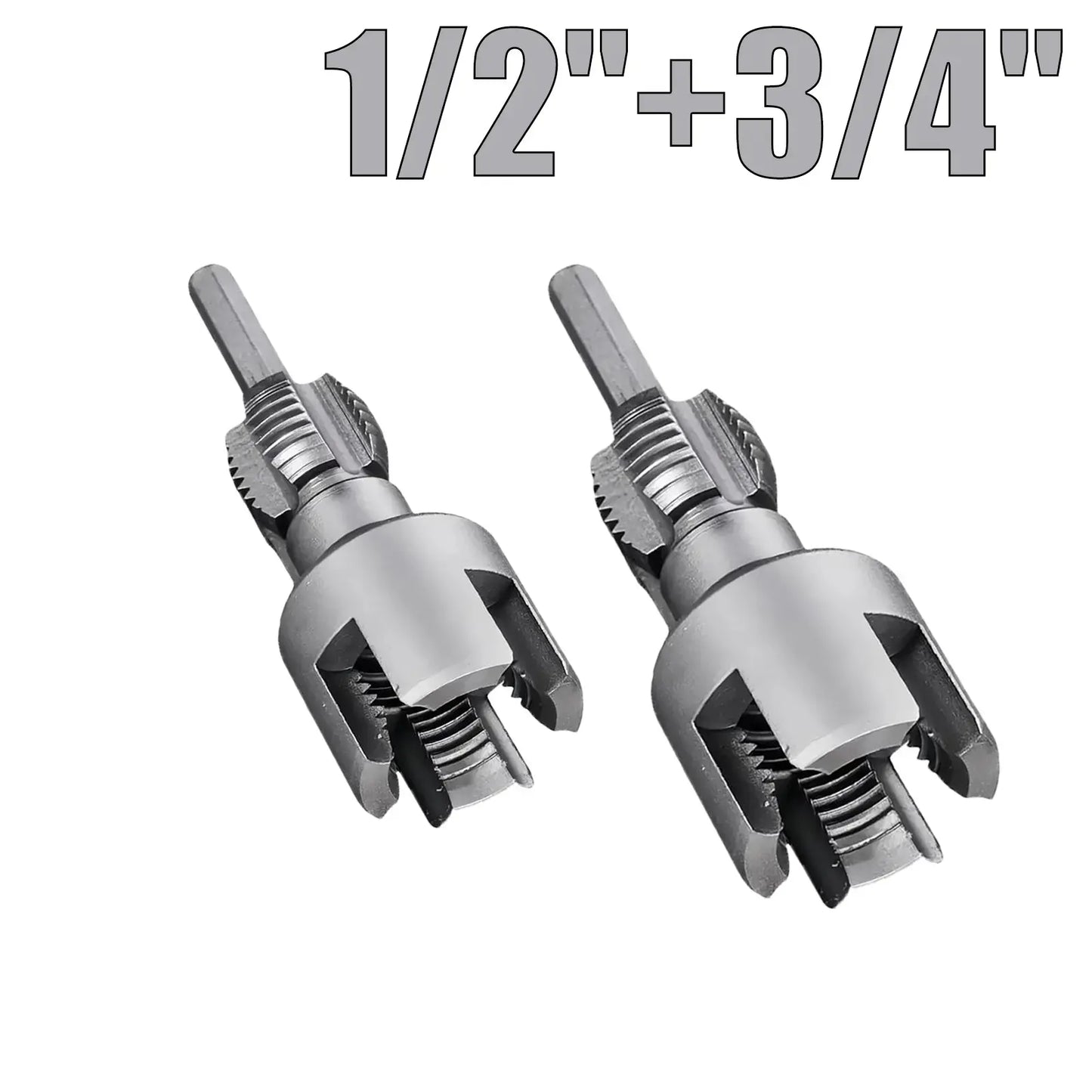 🛠️ Drill Powered Pipe Thread Cutting Tool Bit for Internal External Threads ⚡
