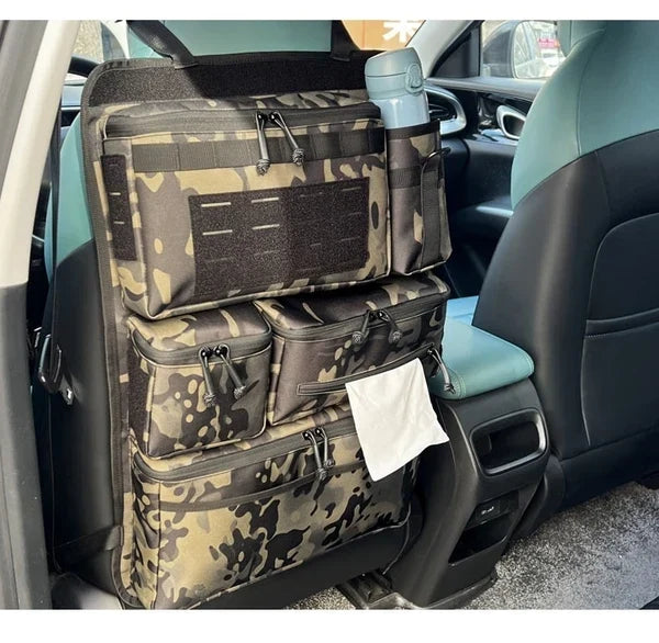 📣 50% OFF — Tactical Car Seat Cover & Organizer 🚙 Built for Storage, Protection & Everyday Gear