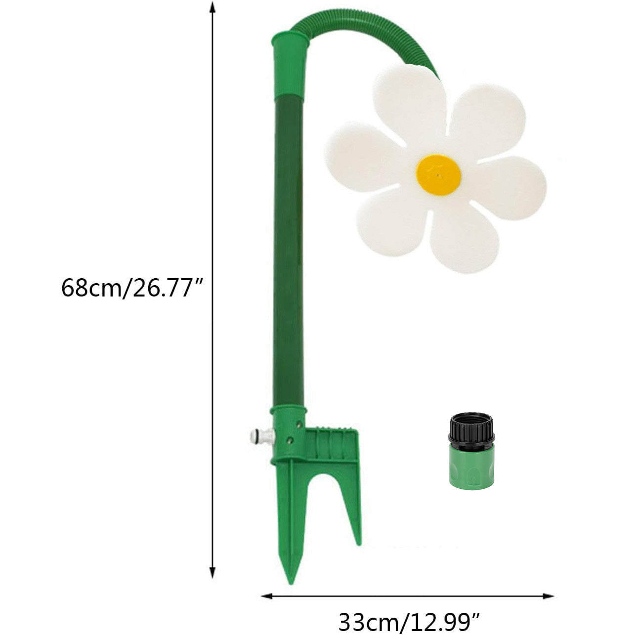 💦Crazy Dancing Daisy Garden Sprinkler Toy for Lawn Irrigation & Dog Fun 🌻💦