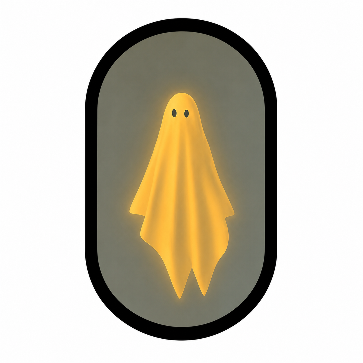 👻Halloween Magical Illusion Ghost Mirror with LED Backlit Ambient Night Light 👻🔮