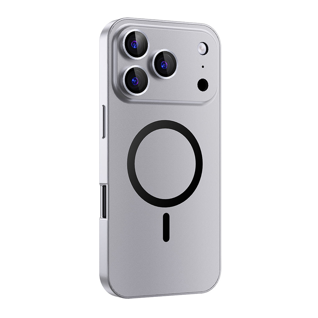 Compatible with iPhone 18 Pro Max Air 16 15 14 13 12 Metalic Magnetic Case with Lens Cover