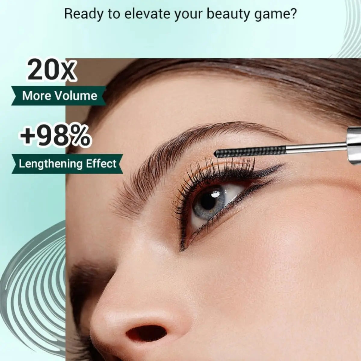 👁️✨Ultimate Length & Curl Mascara Set – Long, Lifted Lashes All Day