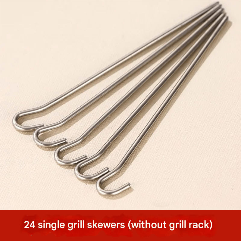 🔥 50% OFF TODAY | 🥩 Smokeless Vertical BBQ Grill For Effortless Skewers