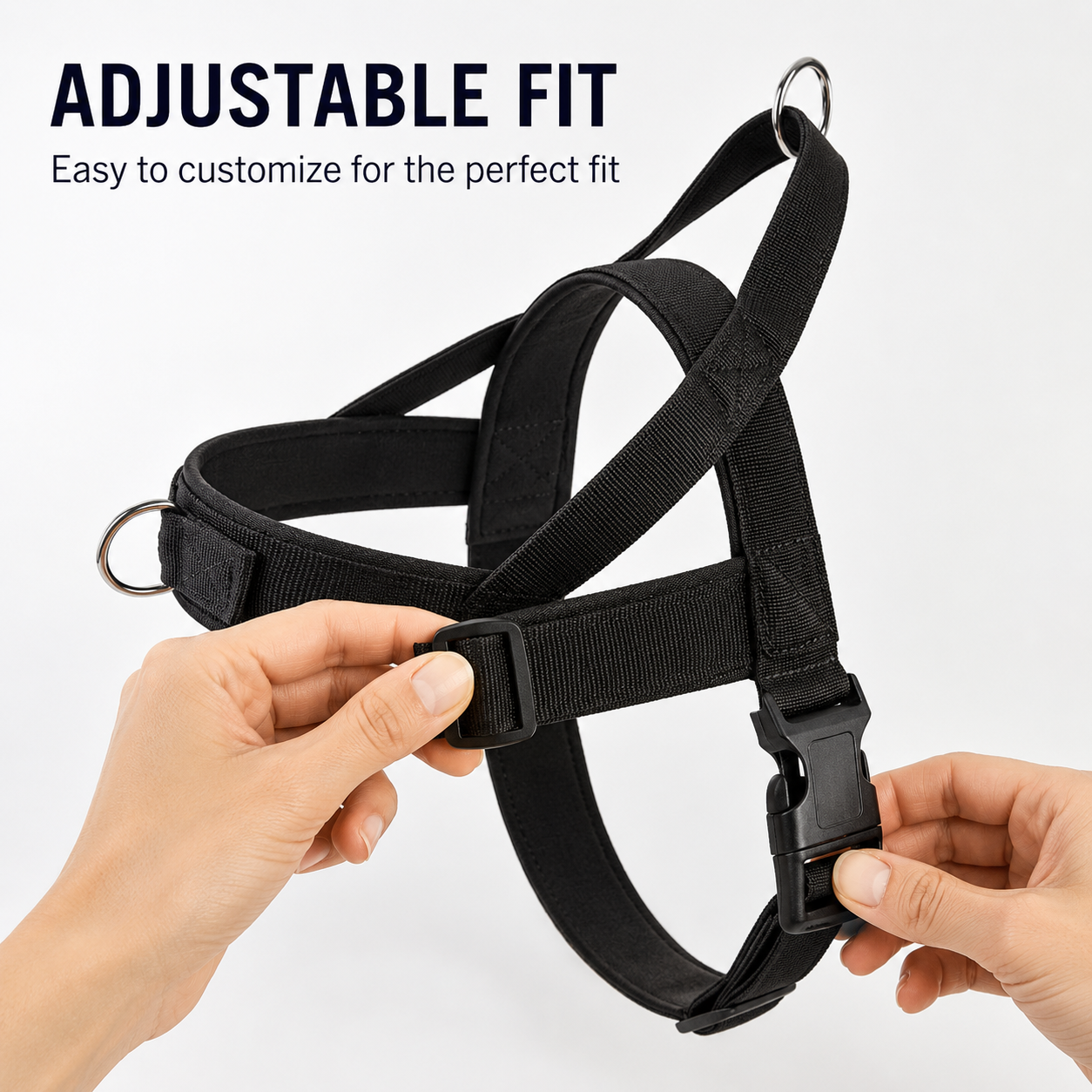 🐶 No-Pull Dog Harness - Easy Fit & Chafe-Resistant ✨