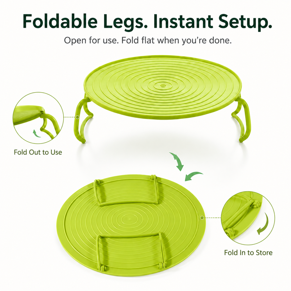 🍲 Foldable Double-Decker Microwave Rack – 2-Level Meal Heating Stand ✨