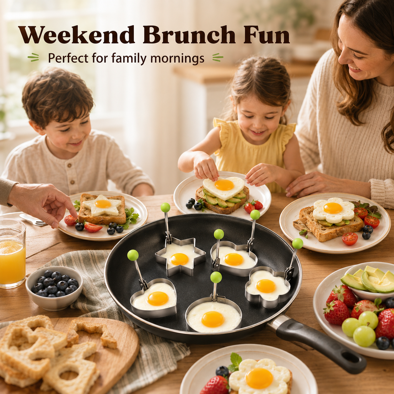 π³ Cute Egg Molds β Fun Eggs & Pancakes for Kids π₯β¨