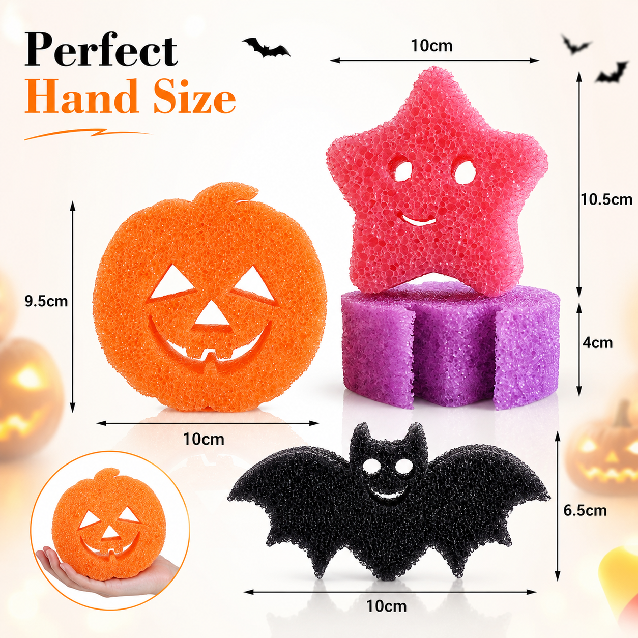 π₯SPOOKY SALE 49% OFFπ 8-Pack Halloween Kitchen Sponges