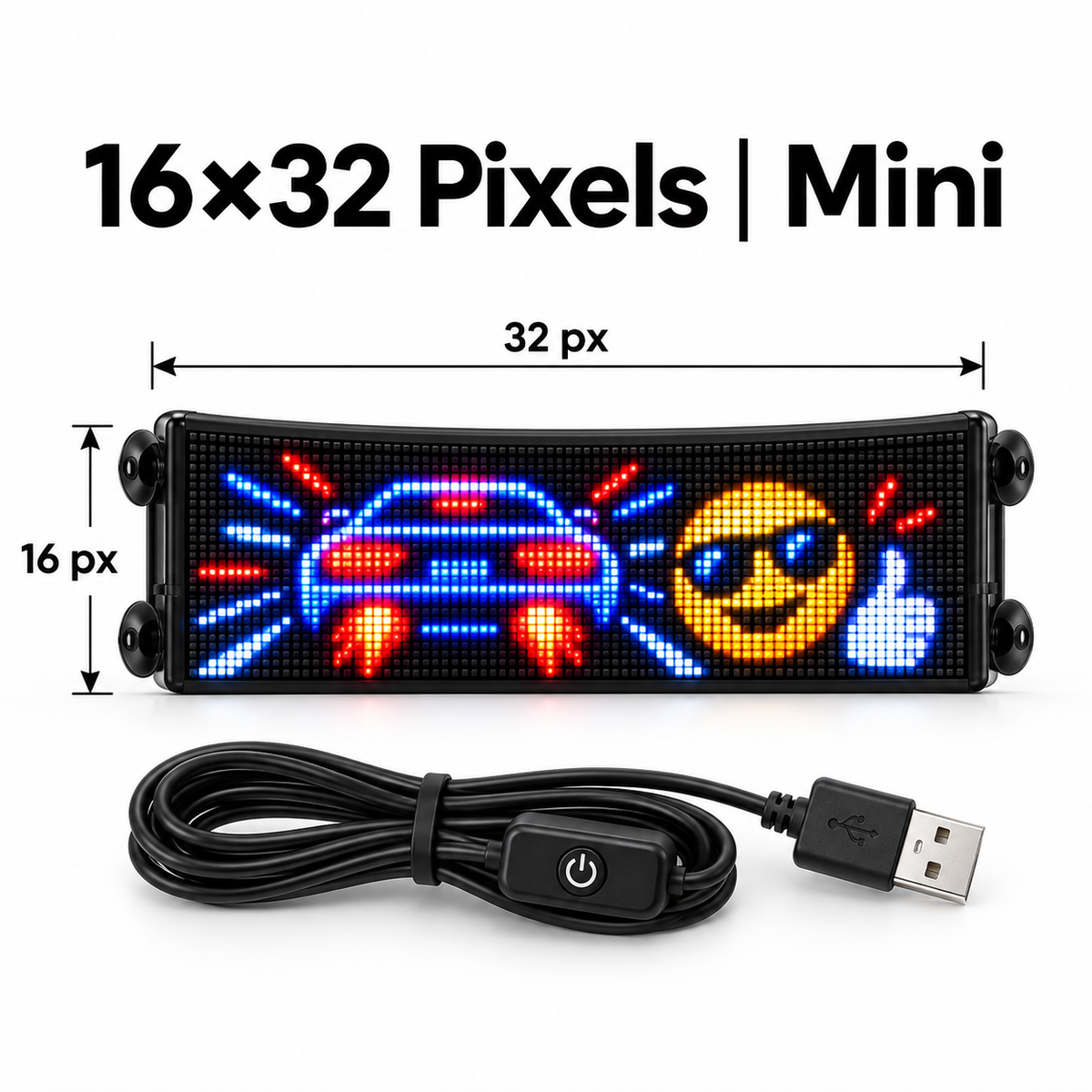 π Funny LED Car Window Display β¨ Let Your Car Do the Talking!