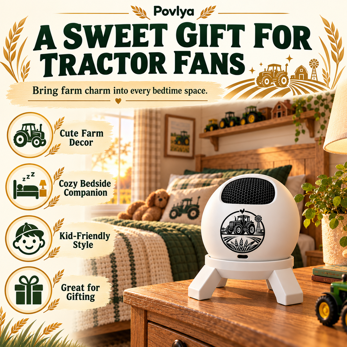 π Tractor Dream Projector β¨ Bring the Farm Adventure Home