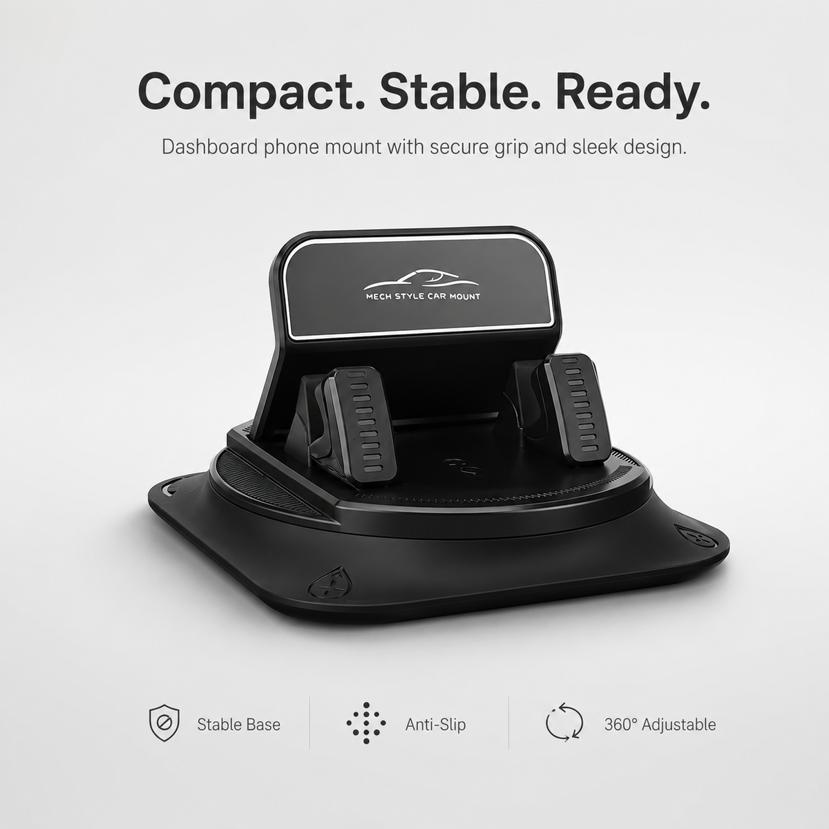 🔥LAST DAY 55% OFF 🔥 360° Stable Car Phone Mount for Dashboard & Windshield