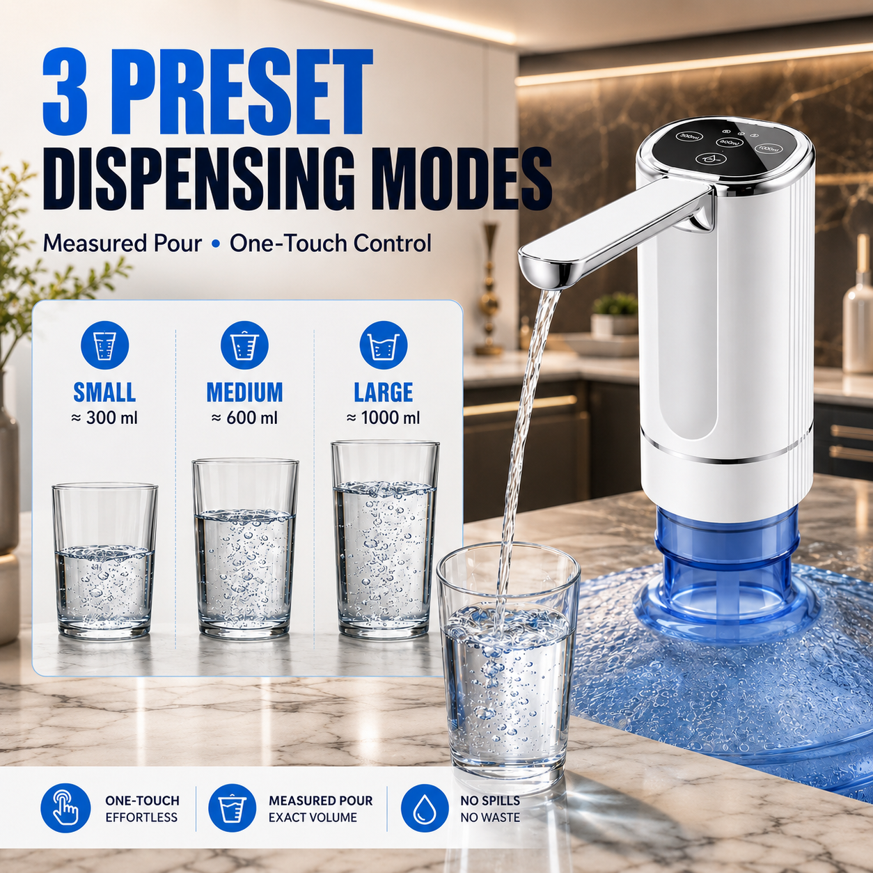 💥LIMITED TIME 55% OFF🚰 One-Touch Water Pump