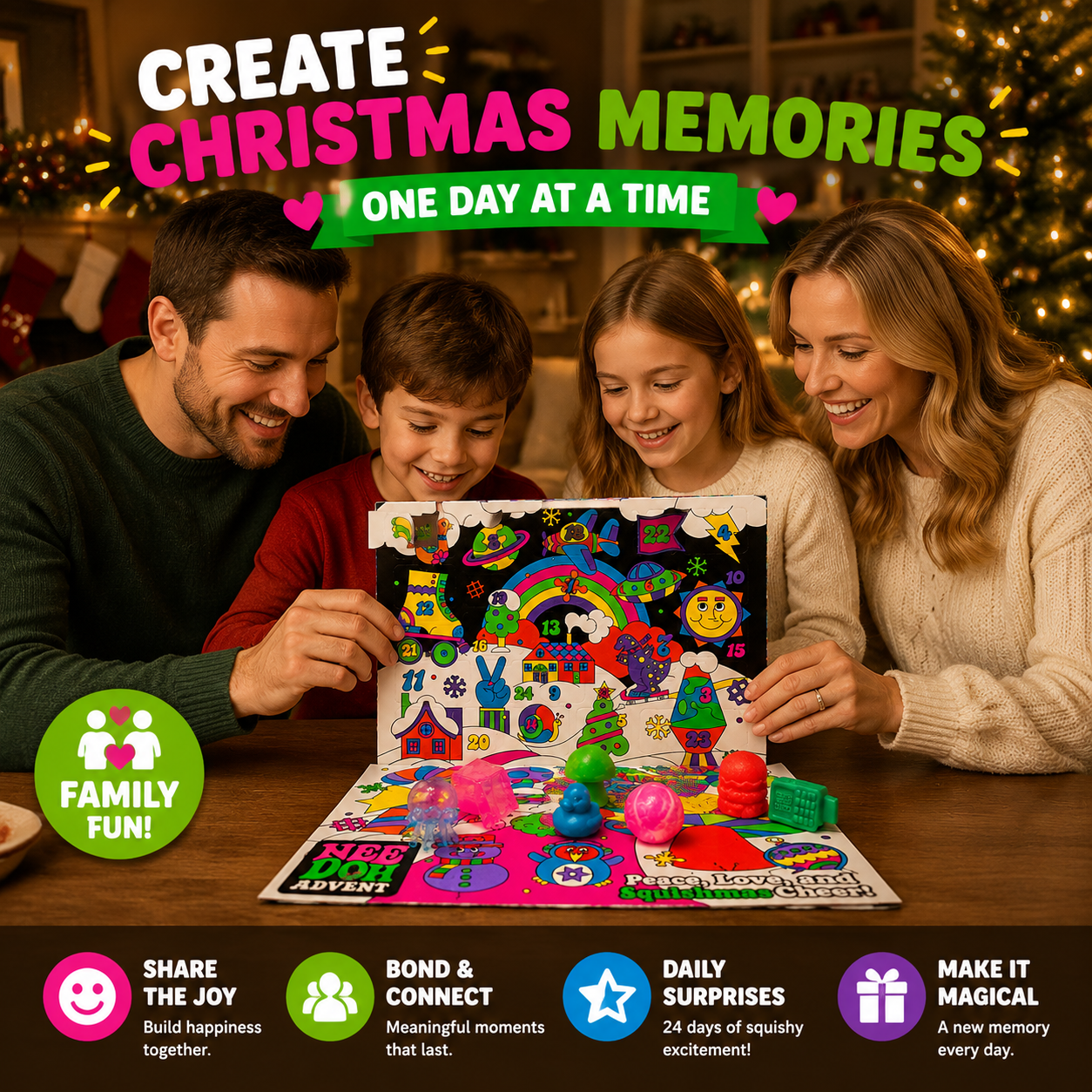 π 24-Day Squishy Advent Calendar β A New Surprise Every Day π