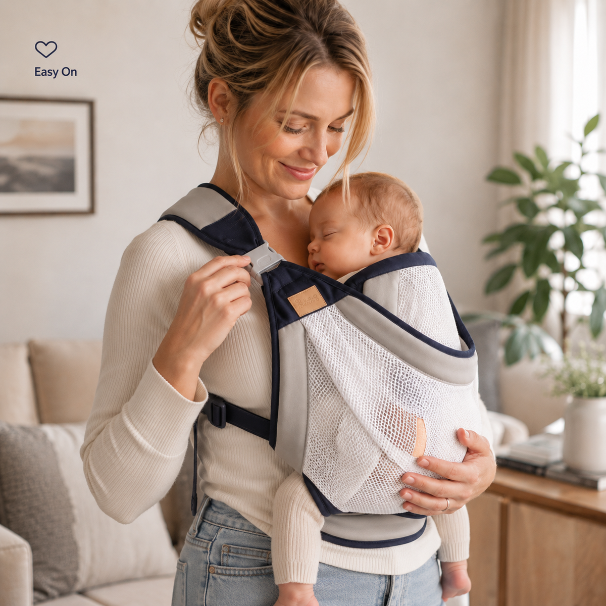 π Carry Baby Close, Keep Your Hands Free β Mesh Baby SlingπΆ