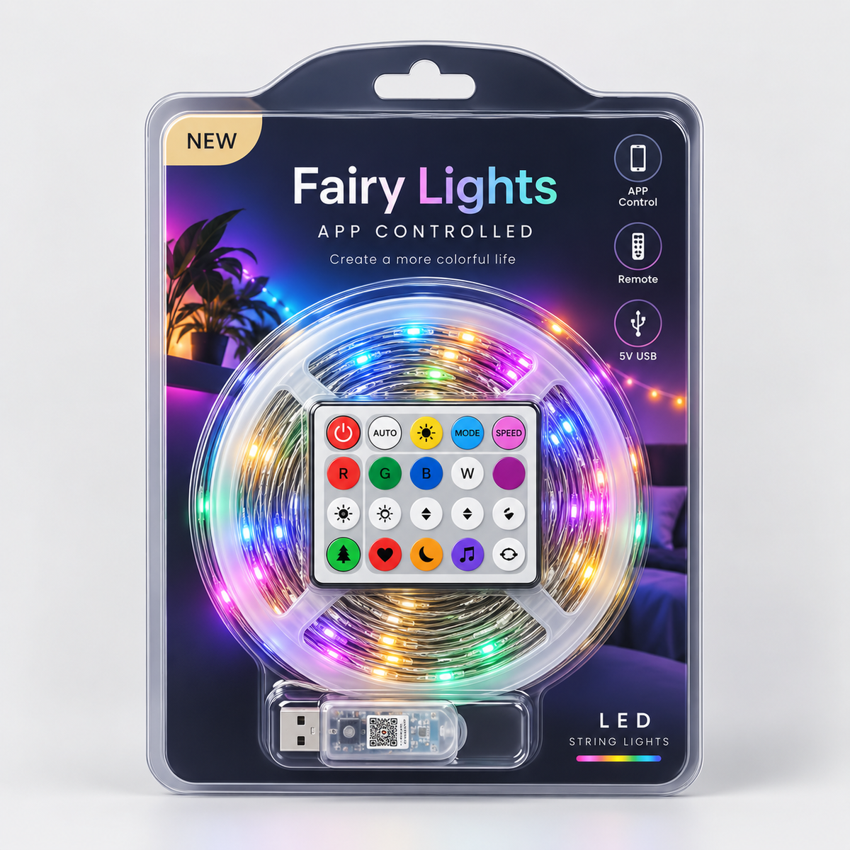 🎅Early Christmas 49% OFF - Smart Rainbow LED Permanent Outdoor Light - Smartlight 🎁