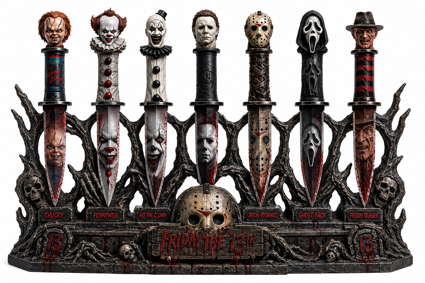 SlasherVault - The Complete Horror Collector's Dagger Set