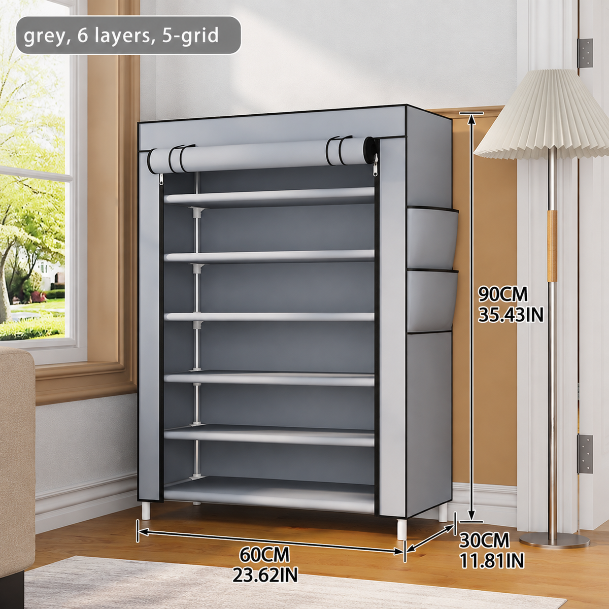 π Home Organization Sale 50% OFF β Large Capacity Shoe Storage Cabinet | Multi-Level Entryway Shoe Organizer With Dust Cover