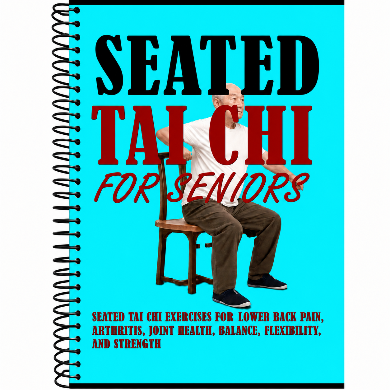 ☯️ 28-Day Tai Chi Practice Book for Beginners and Seniors