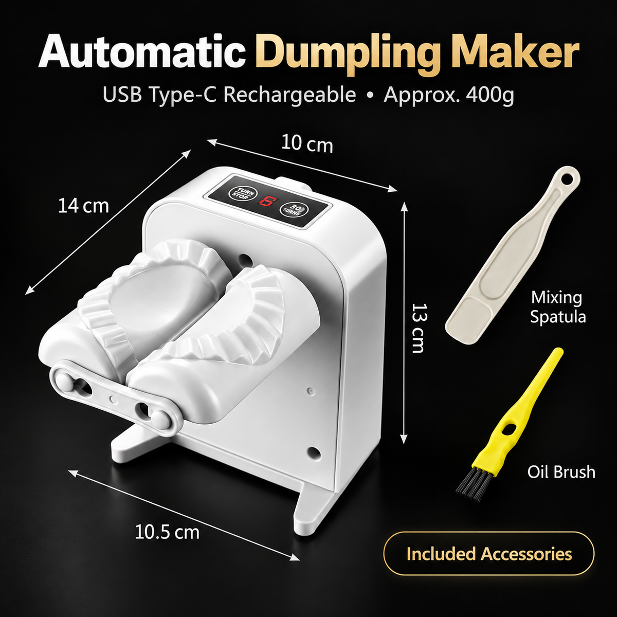 π₯ Dumpling Maker Press β Easy Handheld Dumpling Mold