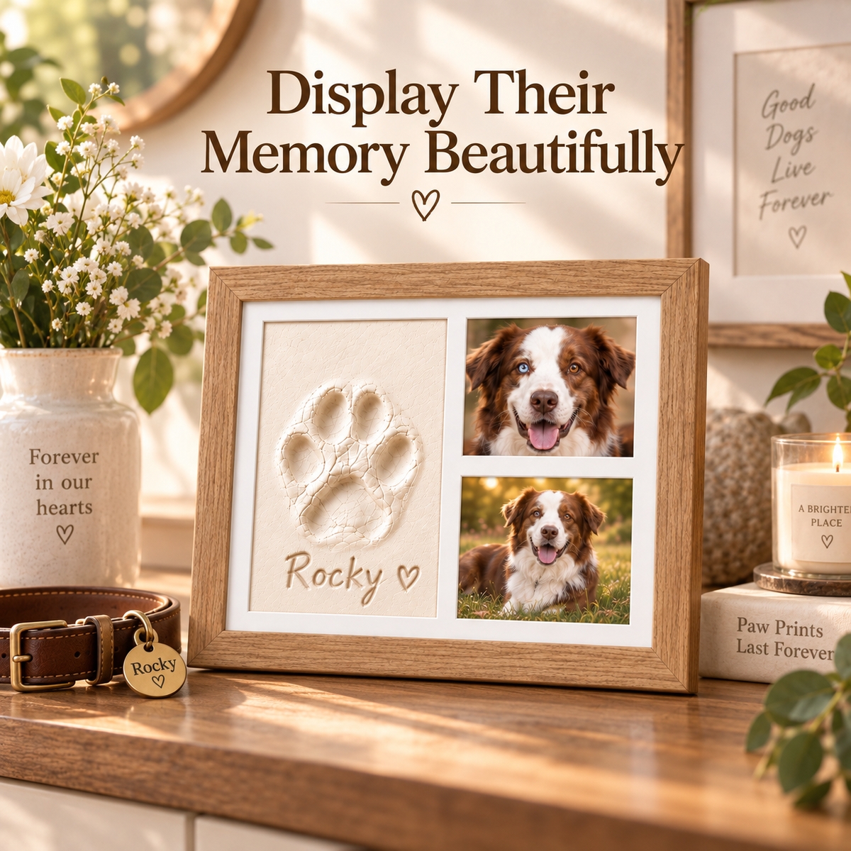🐾❤️Forever Paw Print Keepsake Kit – Keep Their Paw Close Forever