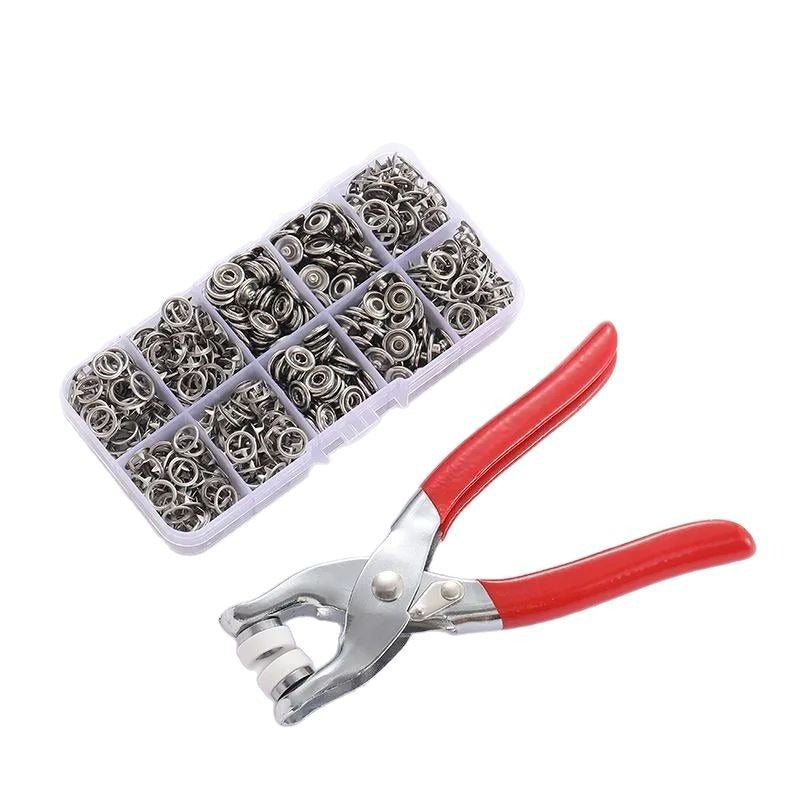 ♻️ 2026 Eco Pick | Copper Snap Button DIY Kit | 9.5mm – Baby Safe & Durable 🌈【Flash –50%】