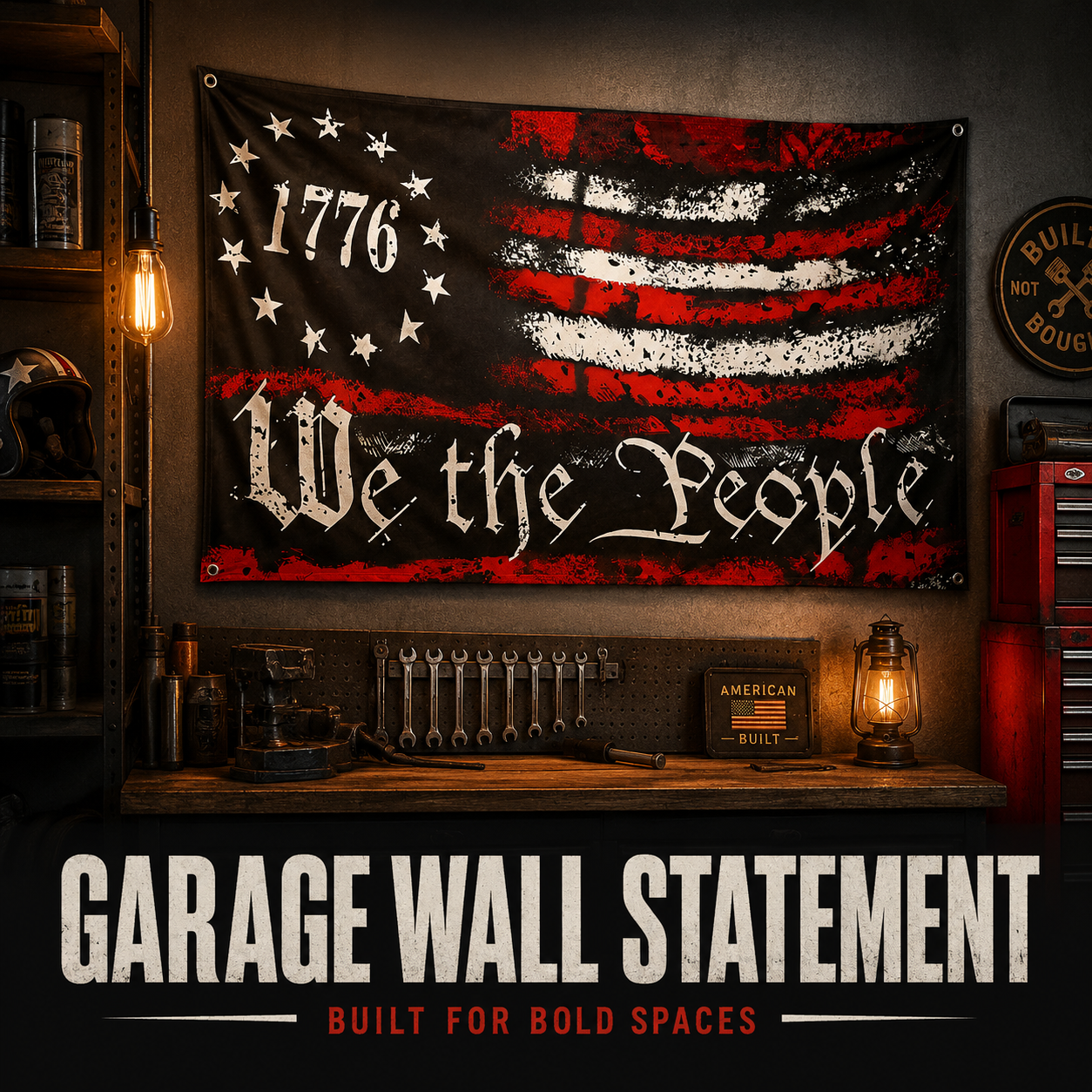 New U.S. 250th Anniversary Flag Outdoor Decorative Fabric Celebrating the Nation's Founding