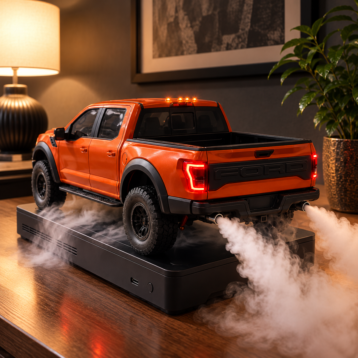 🚙 64% OFF LED Pickup Truck Humidifier – Exhaust-Style Mist & Glowing Lights 💨