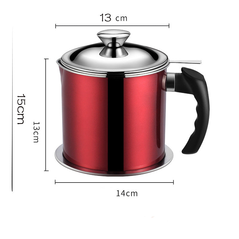 π³ LIMITED-TIME 50% OFF! β¨ 304 Stainless Steel Oil Keeper with Filter β Food-Grade, Fine Mesh, Drip-Proof π‘οΈ