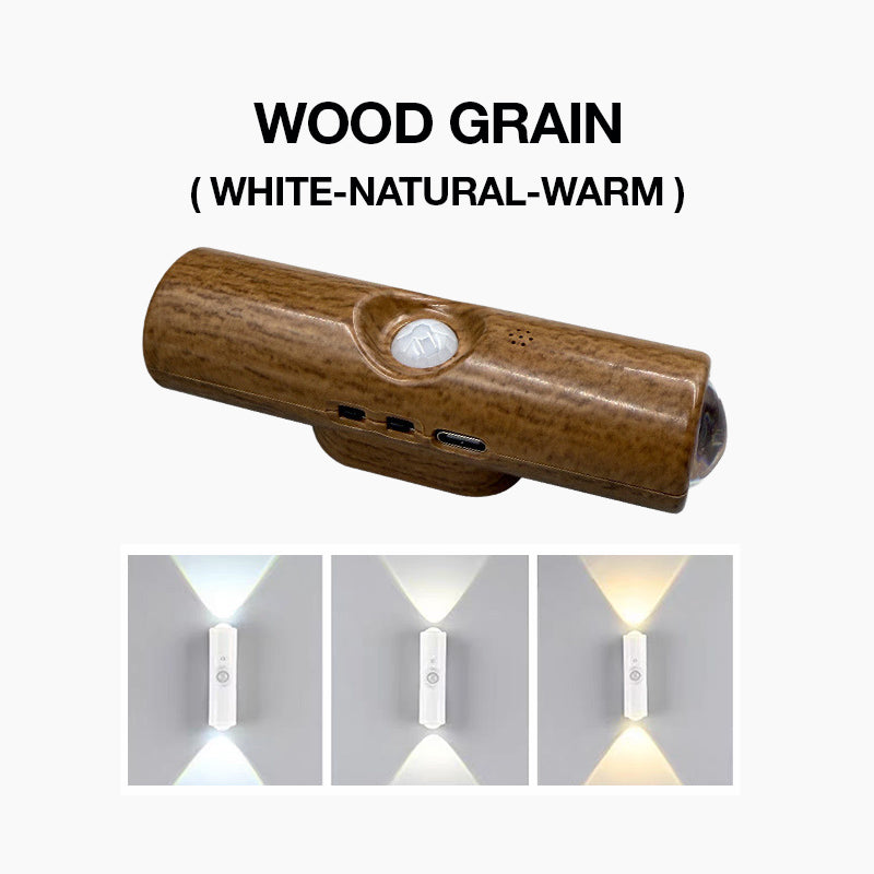 💡 RGB Motion Sensor Night Light - Wireless Magnetic Rechargeable LED Light 🌈