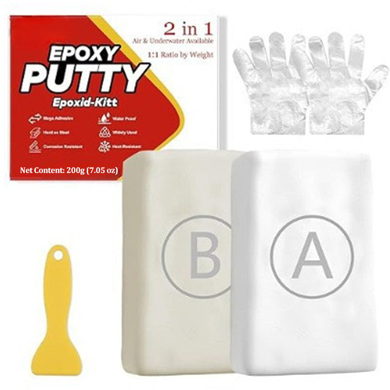💥 BUY 2 GET 1 FREE💪 Heavy-Duty Epoxy Putty –Stone, Metal & Ceramic Repair