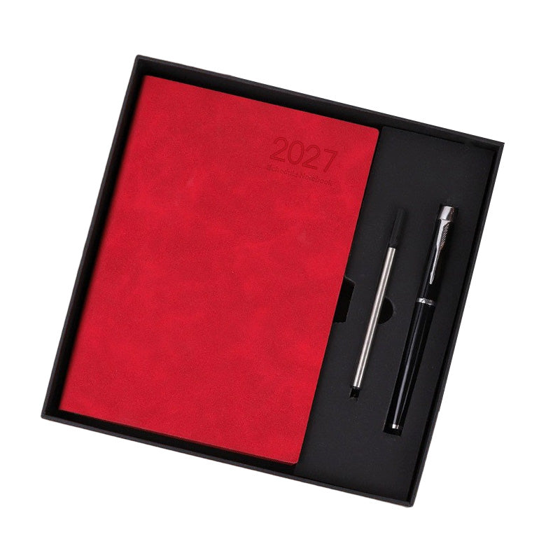 π
2027 A5 Daily Planner with PU Leather Cover and 320 Pages β¨