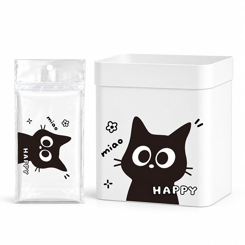 🚗 Self-Standing Car Trash Bags – Adhesive, Leak-Resistant Design ✨