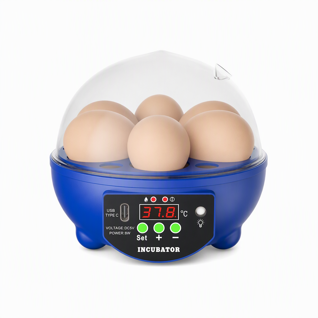 🐣 USB Automatic Mini Egg Incubator - Digital Temperature Control Poultry Hatching Box 🐥