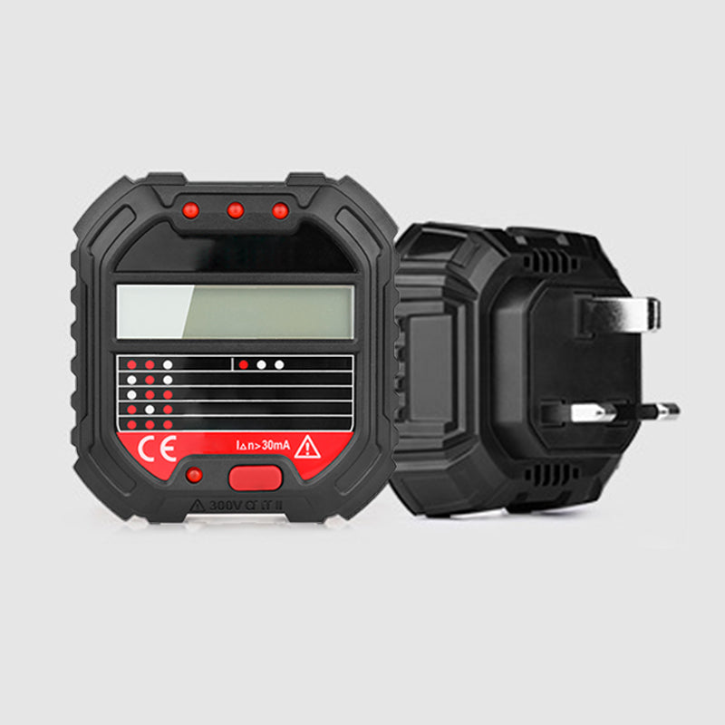 ⚡ Digital Socket Tester - Smart AC Voltage & Leakage Detector