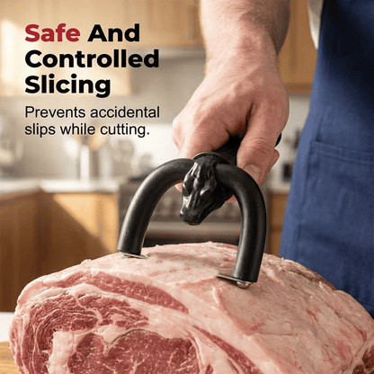 🥩 Precision Meat Fat Trimmer – Ergonomic Stainless Steel Meat Trimming Tool 🔪