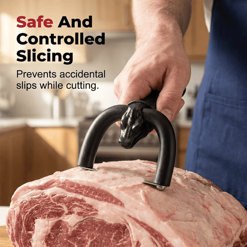 🥩 Precision Meat Fat Trimmer – Ergonomic Stainless Steel Meat Trimming Tool 🔪