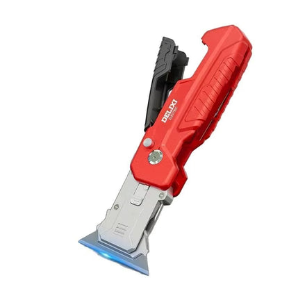 2026 New 2-in-1 Folding Box Cutter with Blade Storage
