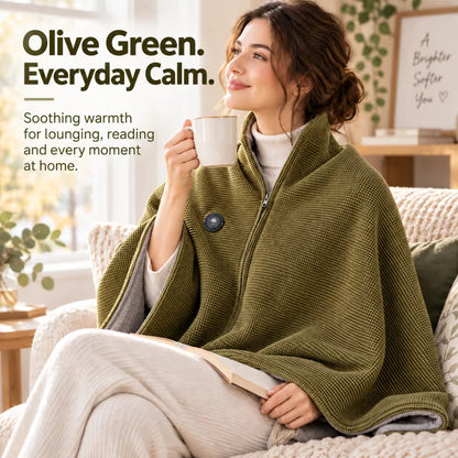 🛋️ Wearable Heated Blanket for Cozy Couch & Desk Comfort 🔥