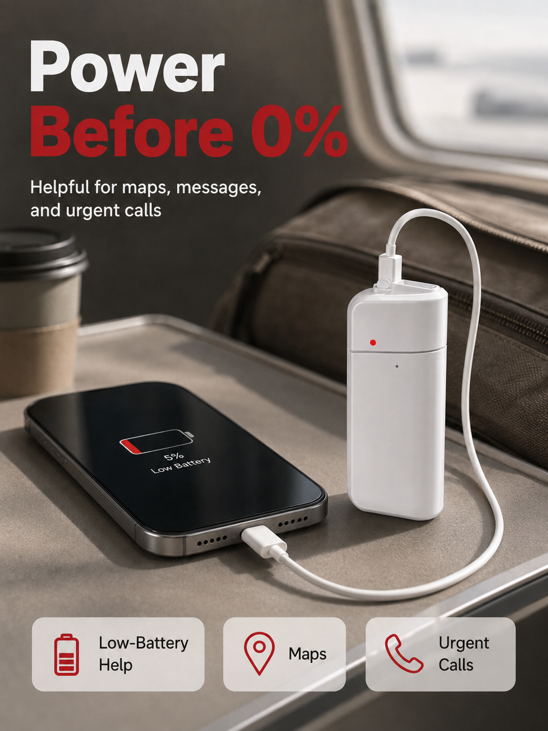 ⚡ Portable Emergency AA Battery USB Phone Charger – Instant Off-Grid Backup 🔋