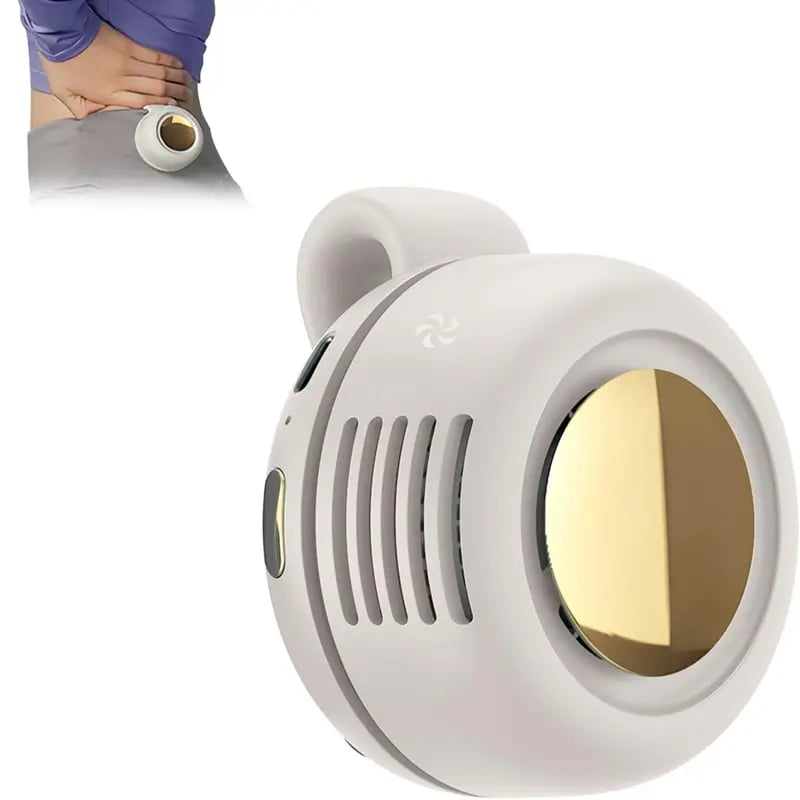 🏕️ Summer Outing Essential – Bladeless Clip Fan for Stroller, Desk, Waist & Phone