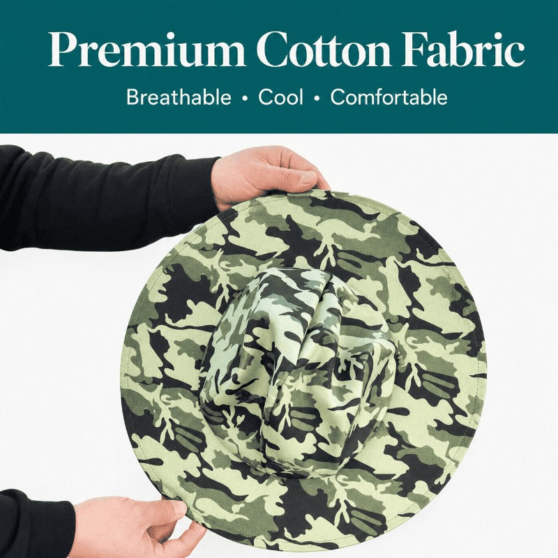 Camouflage Outdoor Insect Hat
