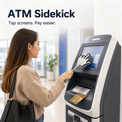 3D-printed payment wand that supports bank credit card swiping and “tap-to-pay,” as well as NFC contactless payments without a PIN