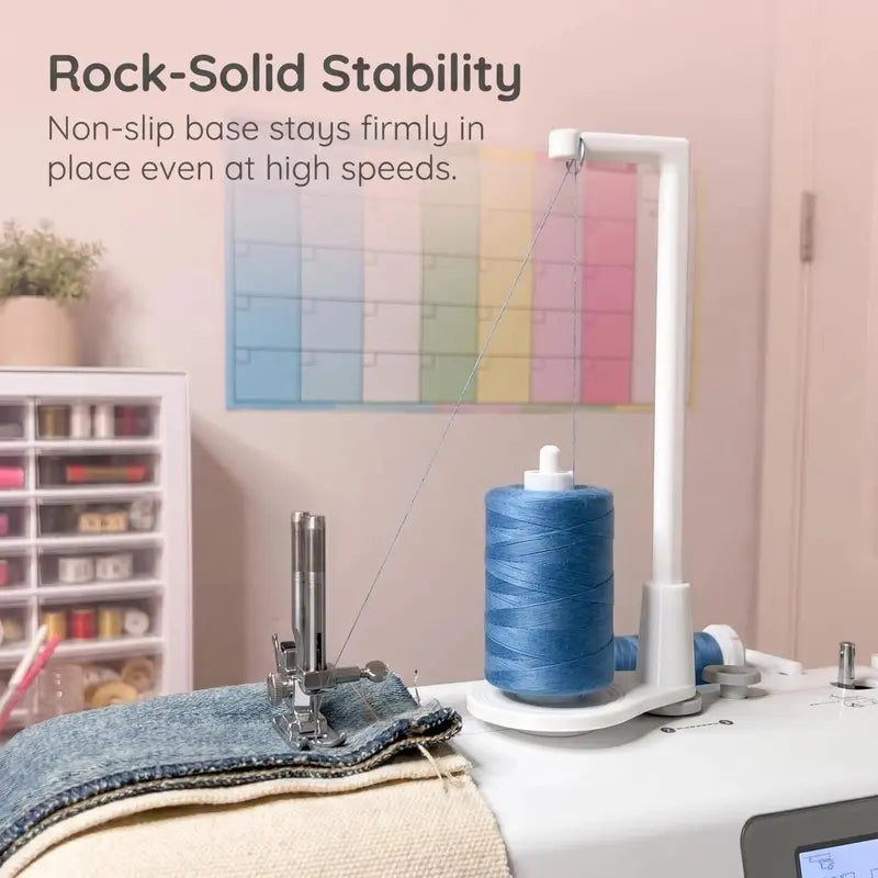 🧵Large Capacity Thread Spool Stand🪡(Compatible With Most Sewing Machines In US Markets)