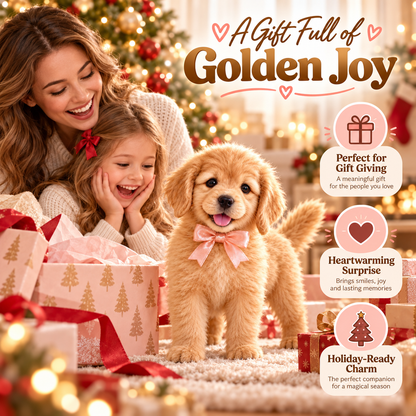 🐕🐾 Golden Buddy™ Realistic Robot Golden Retriever Puppy