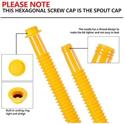 ⛽🔥50% OFF TODAY — Gas Can Spout Replacement Kit with Gaskets