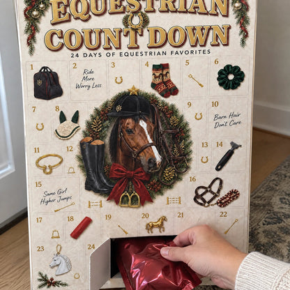🐴🎄 24-Day Equestrian Advent Calendar – Full-Size Horse Gear Surprises