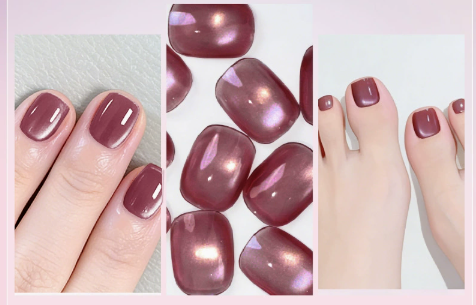 💅 2-in-1 Velvet Cat Eye Gel Nail Pen – Magnetic Shimmer Effect ✨